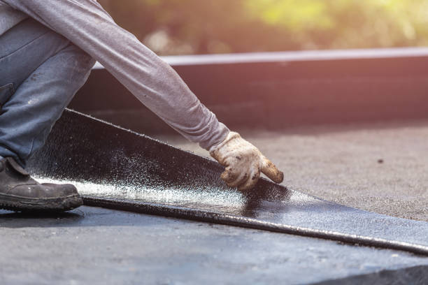 Professional Emergency Waterproofing technician working in Churchville, PA